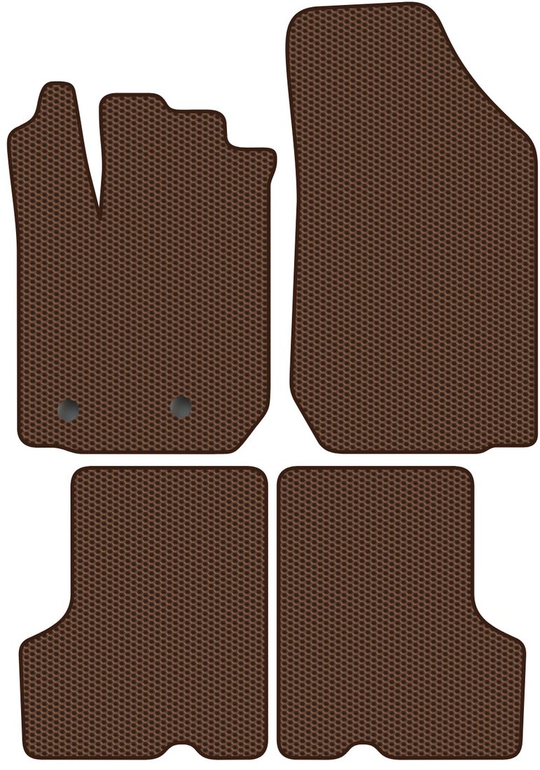 

Комплект ковриков для авто Alicosta Renault Kaptur (suv) 2016 - Н.В. (коричневый, сота)