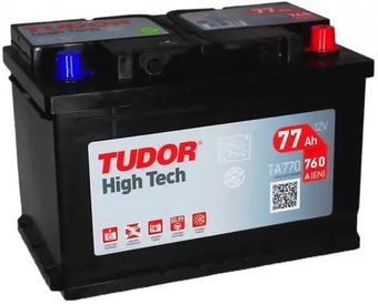 Автомобильный аккумулятор Tudor High Tech TA770 R+ (77 А·ч)