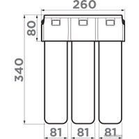 Стационарная система "под мойкой" Omoikiri Pure Drop Lite
