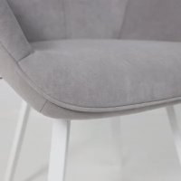 Стул Мамадома Romeo smile 360 (b22 Grey Lux/белый)