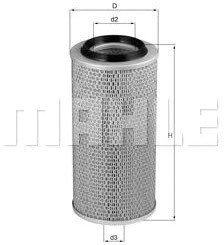 

Воздушный фильтр Mahle Knecht LX83
