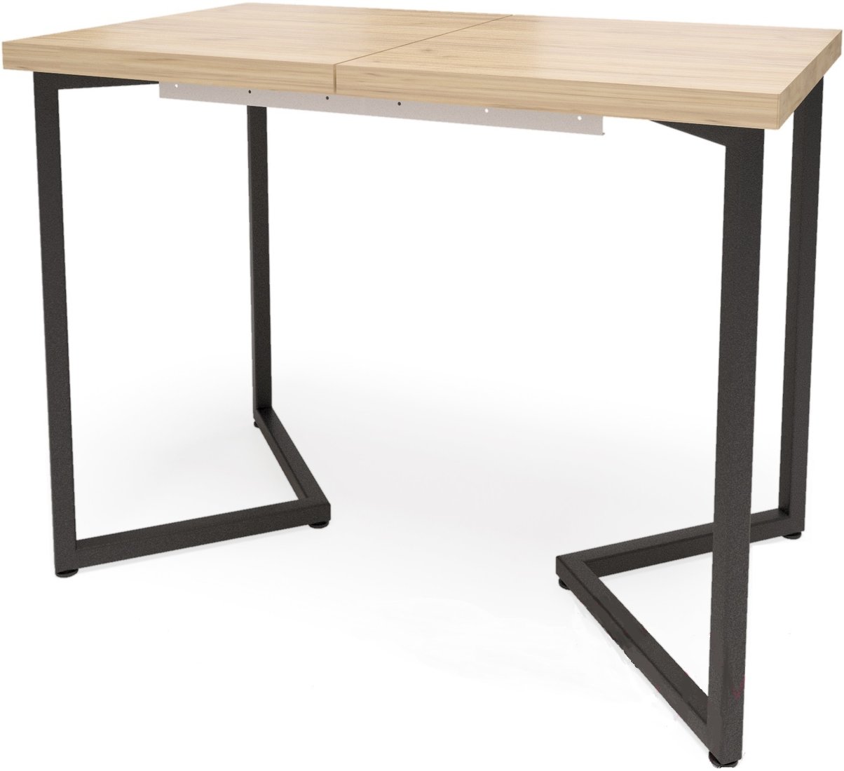 

Кухонный стол Millwood Лофт Лондон Л 110-150x70x76 (дуб золотой Craft-металл черный)
