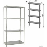 Стеллаж Brabix Ms-185/40/70-4 291103