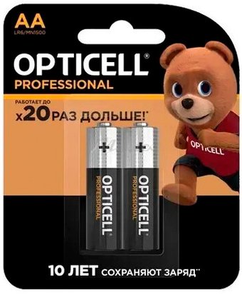 Батарейка Opticell Professional AA (2 шт)