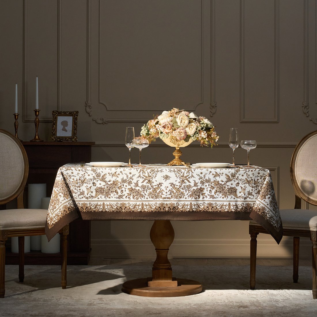 

Скатерть Lefard Rich Garden 850-754-2 (белый)