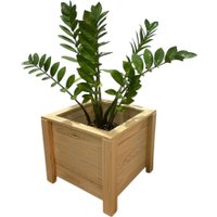 Кашпо KraftHouse Напольное 35x35x30 2043267456768 (натуральный)