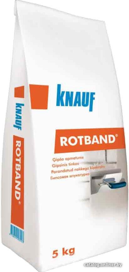 Выравнивающая штукатурка KNAUF Ротбанд (5 кг)