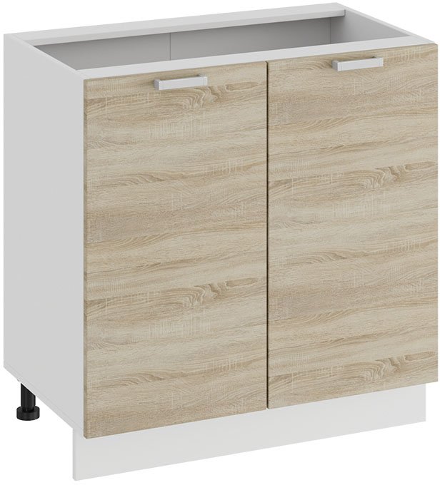 

Шкаф напольный Трия Гранита 1Н8 (белый/дуб сонома)