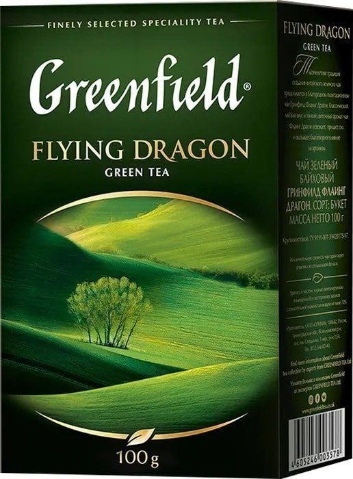 

Зеленый чай Greenfield Flying Dragon 100 г