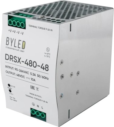 Блок питания Byled DRSX-480-48