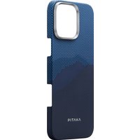 Чехол для телефона Pitaka StarPeak Tactile Woven для iPhone 16 Pro (темно-синий)