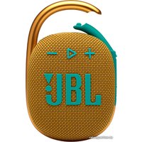 Беспроводная колонка JBL Clip 4 (желтый)