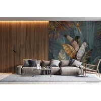 Фотообои ФабрикаФресок Пальмовые листья Афреска 183280 (300x280)