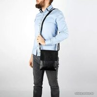 Мужская сумка Poshete 250-1346-1-BLK (черный)
