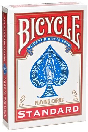 

Игральные карты Bicycle Blank Face Red Back 1019710