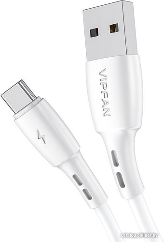 Кабель Vipfan X05 USB Type-A - USB Type-C (3 м, белый)