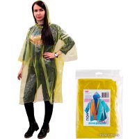 Дождевик Ecos Пончо эконом 006548 (желтый)