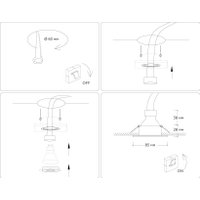 Точечный светильник Hotpoint TN1160 WH (белый)