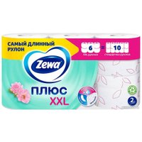 Туалетная бумага Zewa Плюс XXL 2 слоя (8 рулонов)