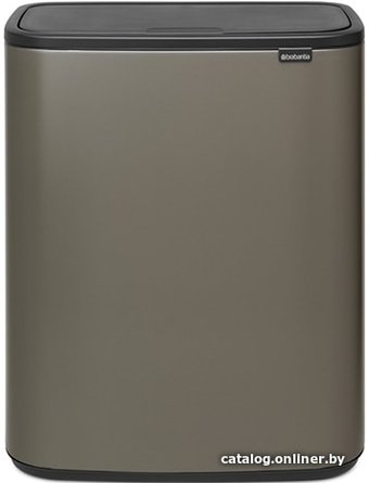 Мусорное ведро Brabantia Bo Touch Bin 60 л (платиновый)