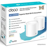 Wi-Fi система TP-Link Deco X60 V2 (2 шт.)