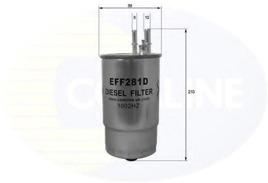 

Топливный фильтр Comline EFF281D