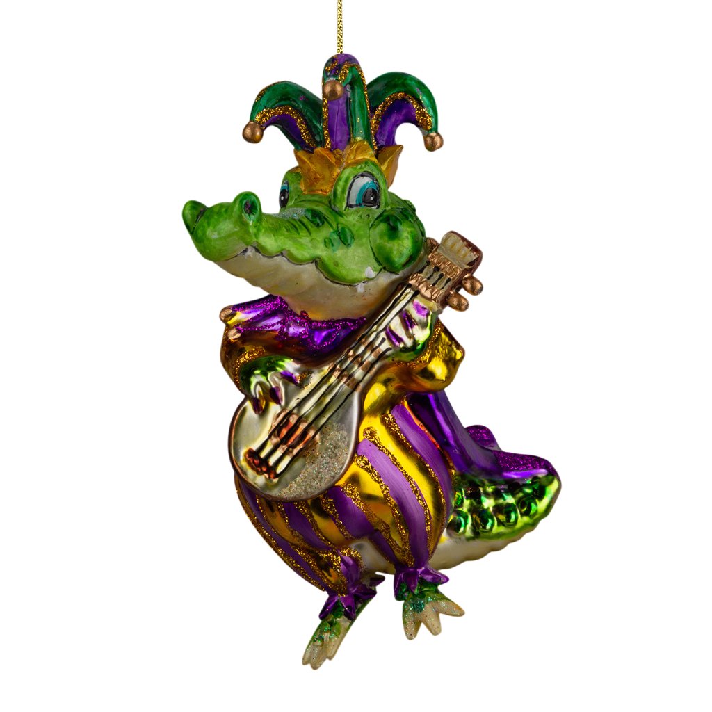 Елочная игрушка Erich Krause Decor. Кроко музыкант 64445