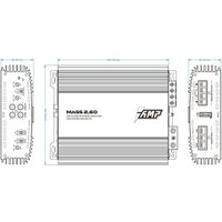 Автомобильный усилитель AMP MASS 2.60