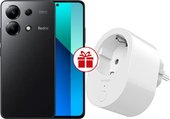 Redmi Note 13 8GB/512GB с NFC международная версия (полуночный черный) и Xiaomi Smart Plug 2 Wi-Fi по акции