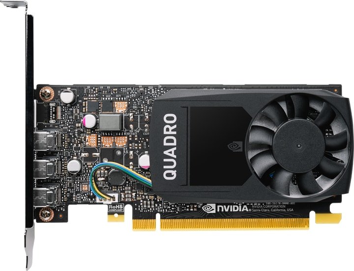 

Видеокарта PNY Nvidia Quadro P400 V2 2GB GDDR5 VCQP400V2-PB