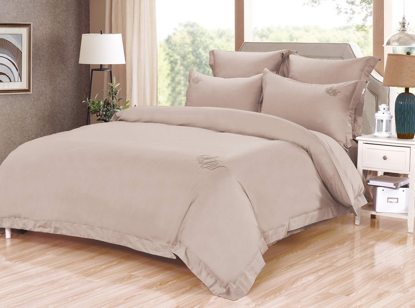 

Постельное белье Sofi De MarkO Джонатан 7Е 7Е-2664 (бежевый)