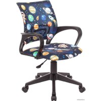 Компьютерное кресло Бюрократ Burokids 1 (черный космонавт)