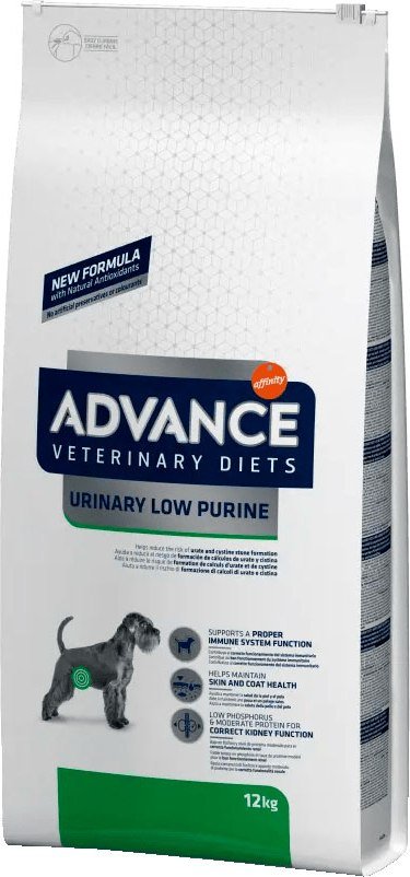 

Сухой корм для собак Advance VetDiet Urinary Low 12 кг