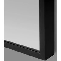 Зеркало Алмаз-Люкс MA4-20070 black 200х70 см (в алюминиевой раме/черный)