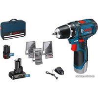 Дрель-шуруповерт Bosch GSR 12V-15 Professional 0615990G6L (с 2-мя АКБ)