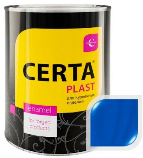 

Эмаль Certa Plast RAL5005 0.8 кг (полуглянцевый синий)