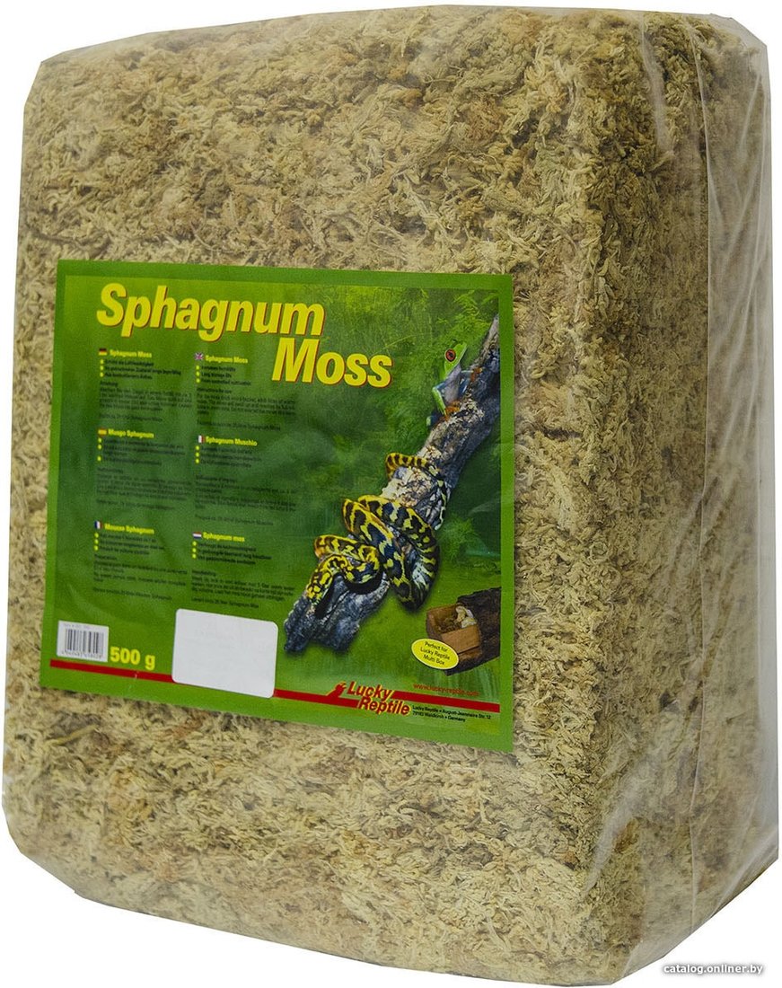 Субстрат Lucky Reptile Sphagnum SM-500 500 г
