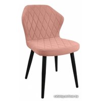 Стул Гальваник Бергамо (эмаль черный муар/Catania Coral)