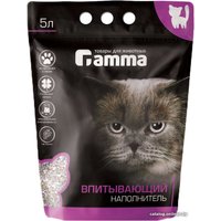 Наполнитель для туалета Gamma впитывающий 5 л