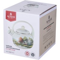 Чайник со свистком Agness 943-064