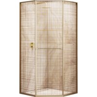 Душевой уголок RGW SV-82Gb L 33328282-266L (золото браш/золотая вуаль) в Орше