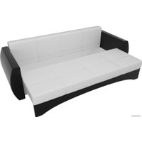 Диван Лига диванов Сатурн 28168 (экокожа, белый/черный)