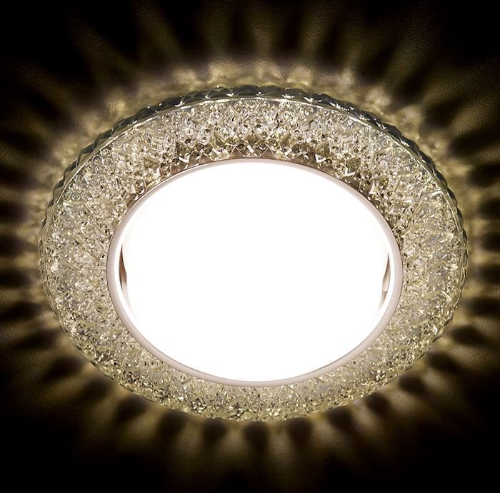 

Точечный светильник Ambrella light GX53 LED G298 CL/WW