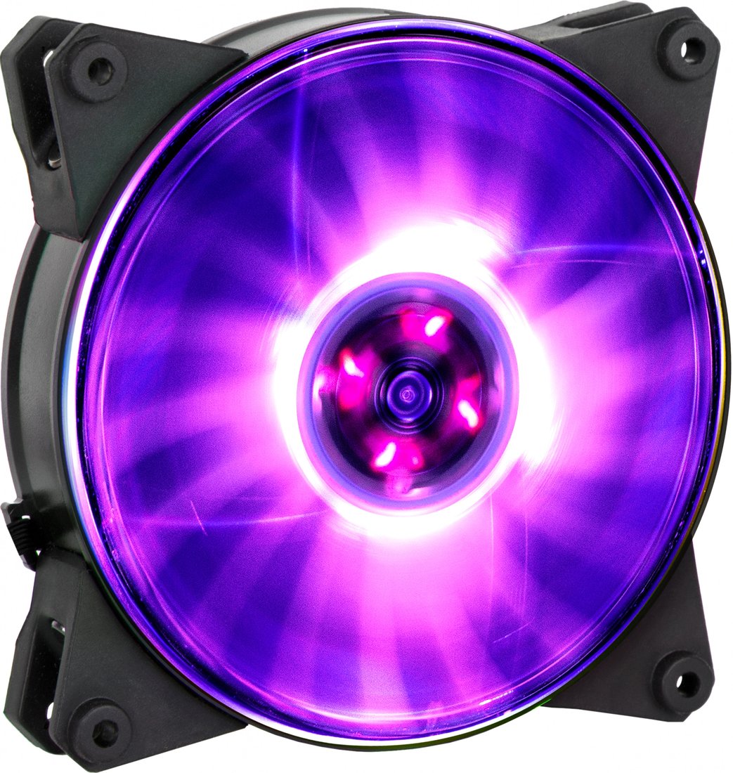 

Вентилятор для корпуса Cooler Master MasterFan Pro 120 Air Pressure RGB MFY-P2DN-15NPC-R1