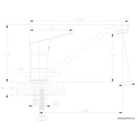 Смеситель Rossinka Silvermix RS29-21