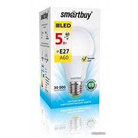 Светодиодная лампочка SmartBuy A60 E27 5 Вт 3000 К [SBL-A60-05-30K-E27-A]