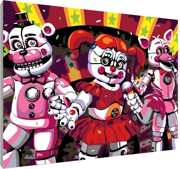 

Картина по номерам PaintLine Шоу Цирковой Бейби PL-00243