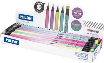 Простой карандаш Milan Sunset HB 071622724 (ассорти)