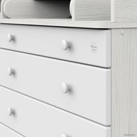 Детский комод Атон Мебель Maks раскладной (древесина белая/белый)