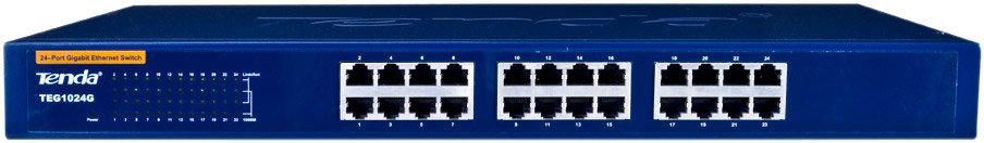

Неуправляемый коммутатор Tenda TEG1024G